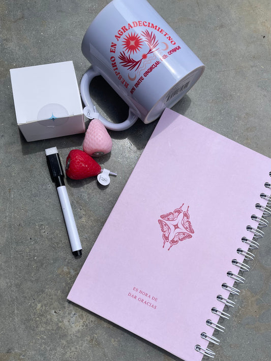 Kit: Agradecimiento + Vela + Taza