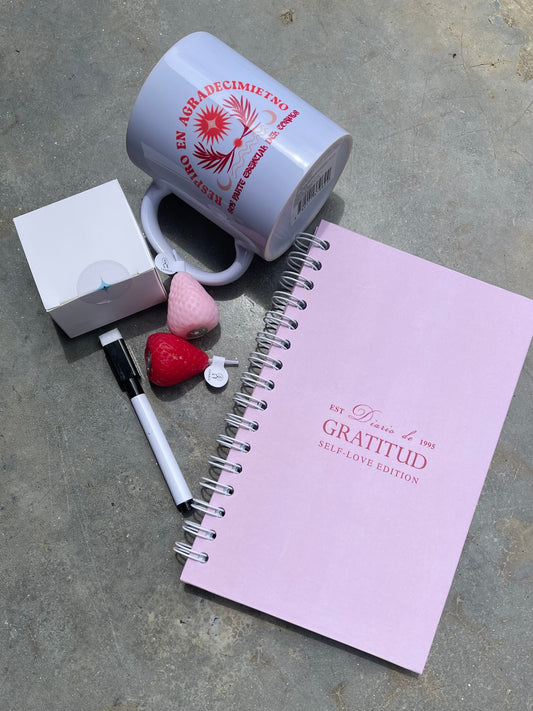 Kit: Agradecimiento + Vela + Taza